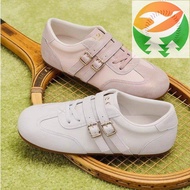 Gf4 Flat Shoes Women Round Toe Buckle Band Running Shoes Trendy