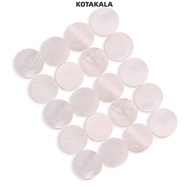 KOTAKALA 20Pcs  ​Fretboard Inlay Dots​, ​6mm ​Decorative Inlay ​Fretboard Position Marker​, Easy to 