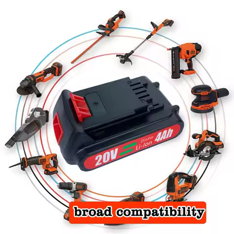 for Black & Decker 20V Battery, 3.0Ah/4.0Ah Lithium Battery Compatible with LBXR20 LB2X4020-OPE Cord
