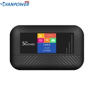 4G LTE Router SIM Card Mini Router LCD Display Mobile Hotspot Router 3000mah Battery Internet Router for EU Asia Brazil