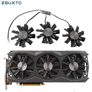 HL  For ZOTAC GTX 980 Ti 6GB AMP fan 87MM GA92S2U GTX 980Ti AMP GPU fan for Extreme, ZT-90505-10P gr