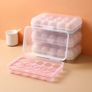 ready stock✅15 Grid Egg Storage Box Container Kitchen Refrigerator Frsh Box 1184