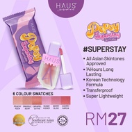 Popsy Superstay Lipmatte HAUS Cosmetics LIPCARE Lipstick Rawat Bibir Kering Merekah Lembutkan Cerahk