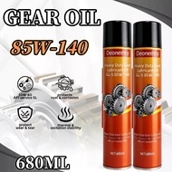 680ML  85W-140 GEAR OIL RUST & CORROSION PROTECTION|DEEP LUBRICATION|FOR SCOOTER|NOISE REDUCTION齿轮润滑