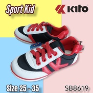SCPPLaza รองเท้าผ้าใบเด็ก ผูกเชือก Sneaker Kito SB8619 เบอร์ 25-35 ใส่นุ่ม สบายเท้า