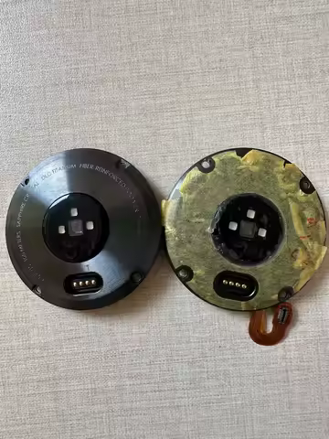 Watch Back Cover without Battery Replacement for GARMIN fenix5plus DLC TITANIUM Sport Watch Repair P