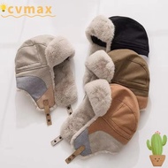 CYMX Russian Bomber Cap, Waterproof Earflap Design Ski Hat, Vintage Warm Windproof Russian Style Win