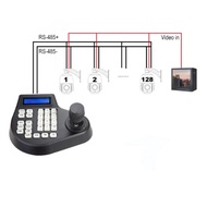 Mini 3D Coaxial CCTV Keyboard Controller LCD 1.5Km Joystick RS485 PTZ Speed E Camera Bracket for Pel