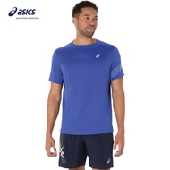 ASICS Men ICON Short Sleeve Tee in Dark Cobalt