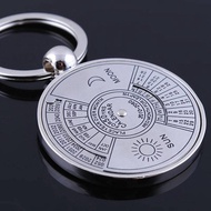50 Years Super Perpetual Calendar Key Chain Bottle Opener Key Rings Astrology KeyChain Party Gift Ke