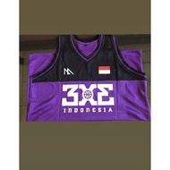 3x3 Indonesia Basketball Jersey / Basketball shirt / Sportswear