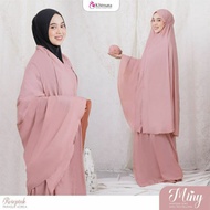 MINY MUKENA CUT SET (TRAVEL MUKENA) BY KHIMARA MINI PARACHUTE MUKENA/ MINI TRAVEL MUKENA/