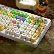 MOA เครยอนชินจัง Keycap วัสดุ PBT ที่ระเหิดความร้อนน่ารักเข้ากันได้กับ RK ลาราคาถูก68/75/82/87/98/10