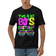 Top Selling Punk Anniversary Tees This Is My 80S Costume 80S Party Wear Outfit Cotton T-Shirt