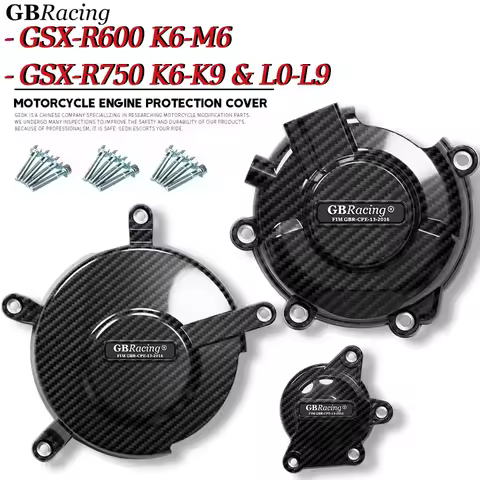 V2 New Protector De Motor Para Moto GSX-R 600/750 Engine Cover Set GSX-R600 K6-M6 GSX-R750 K6-K9 & L