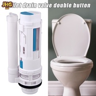 Water Tank Connected 2 Flush Fill Toilet Cistern Inlet Drain Button Repair Parts Water Outlet