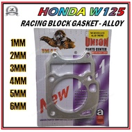 HONDA Wave125 / W125 - Alloy Racing Block Gasket - 1MM / 2MM / 3MM / 4MM / 5MM / 6MM