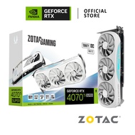 ZOTAC GAMING NVIDIA® GeForce RTX 4070 Ti SUPER Trinity OC White Edition 16GB GDDR6X การ์ดจอ