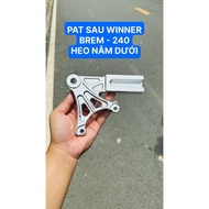 Pát (pas) heo sau winner winnerX heo 2pis- size 240mm - TQ6 chính hãng