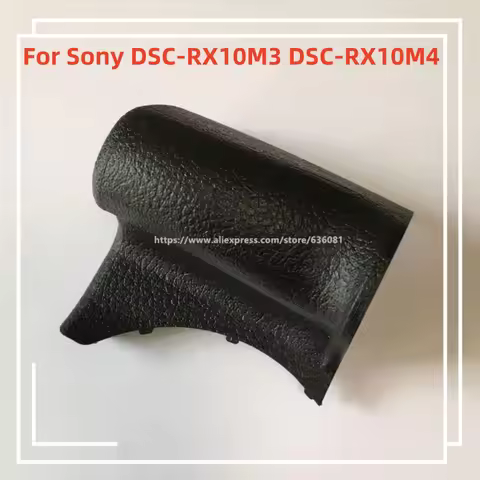 Repair Parts DSC-RX10M3 DSC-RX10M4 Front Case Handle Grip Rubber Cover For Sony DSC-RX10 III DSC-RX1