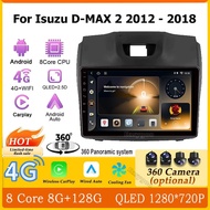 (4G LTE +Cooling Fan)9inch 8Core Android 16 Android Car Stereo 2din QLED 1280*720P 8G+128G Head Unit