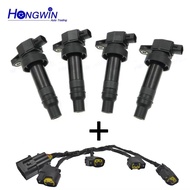 27301-2B010 Ignition Coil With Connector Wire Plug For Hyundai Elantra GT Accent / Kia Rio Soul Fort