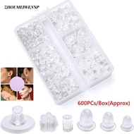ZHOUMEIWENSP Silicone Earring Backs Earring Stopper Backs Durable Soft  Earring Backs