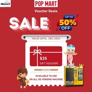 Popmart Labubu Hirono Skullpanda Molly Dimoo Disney Vending Machine Gift Voucher BEST DEALS! (E)