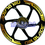 Honda Airblade 150 Quality Reflective Mags Decals Sticker