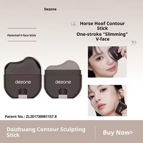 DEZONE Waterproof Contour Stick Highly Pigmented Sculpting Shading Powder Easy Blend Long Lasting V-
