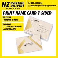 Print Name Card URGENT cetak call card printing art card glossy paper Business Card READY URGENT