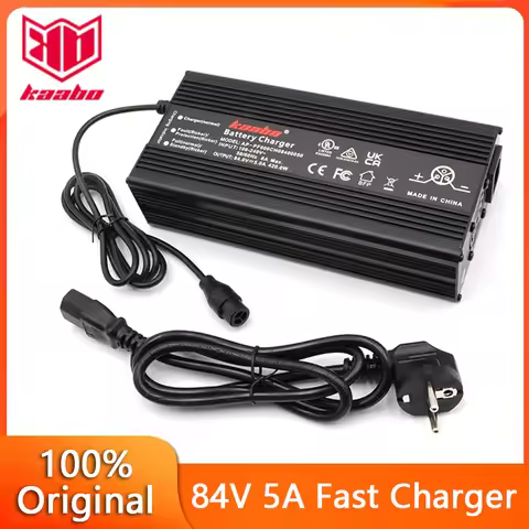 Original 84V 5A Fast Charger For Kaabo Wolf King GTR Electric Scooter Input 100-240V 84V 5A Fast Cha