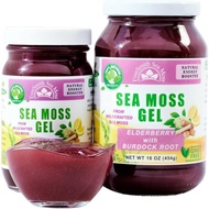 Wildcrafted Irish Sea Moss Gel | Made in USA | Rich in Vitamins & Minerals | Sea Moss Gel Raw | Nutr
