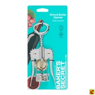Bakers Secret Wine Bottle Opener 19 Cm. Silver