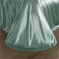 Heavy Mulberry Silk Bed Sheets In Summer Cool Solid Color Silk Bed Cover Bedding Manufacturer Wholes