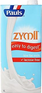 Pauls Zymil Lactose Free Low Fat UHT Milk, 1L