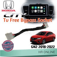 Honda City GN2 2021 Tv Free Bypass Socket player Socket bypass brake