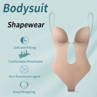 ชุดบอดี้สูท Shapewear สำหรับผู้หญิงลึก v คอ shaper shaper corset corset สำหรับวันหยุดพักผ่อนสวมชุดวั