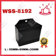 WSS-8192 Black Plastic Waterproof DIY Project Box (55x69x30mm) Enclosure Case