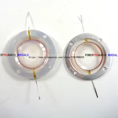 2pcs Pure Aluminum wire Replacement Diaphragm voice coil FOR jbl 2408H-2 PRX 710, 712, 715, 725, 735