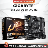 [FAST SHIP] GIGABYTE B550M DS3H AC R2 | Micro ATX | DDR4 Motherboard