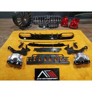 Mercedes benz w205 coupe c63 Facelift diffuser