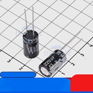 [10 Pieces]- Capacitor 220uF 63V 10x17mm Through Hole Components IC2
