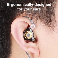 TRN MT1 Pro Earphone Synamic Driver with Noise Reduction Sport Gaming Earphone Headset Gaming Bass a