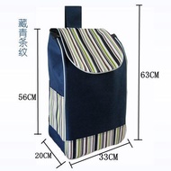 Yixi Shopping Cart Shopping Cart Cloth Bag Large Waterproof Oxford Bag Trolley Small Trolley Trolley Thickened Bag Car Bag in Warehouse