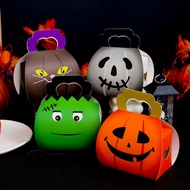 Halloween 4 Characters Party Favor Treats Boxes Boxes 4Pcs
