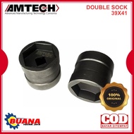 AMTECH SOCKET WRENCH 39X41 CLUTCH NUT TRACKER CVT 39X41 DOUBLE SOCK CVT MATIC ALL MOTORCYCLES