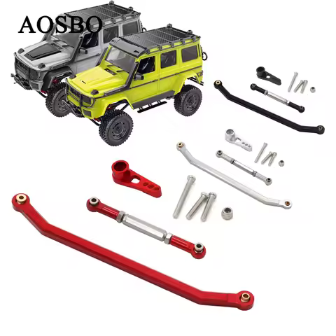 Metal Steering Link Rod Pull Rod and Servo Arm For MN128 MN86 MN86S MN86K MN86KS MN G500 1/12 RC Cra