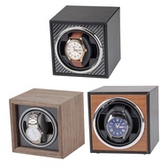 Watch Winder Single 1+0 Automatic Watch Automatic Storage Luxury Watch Rotating Meter Watch Box UK Plug