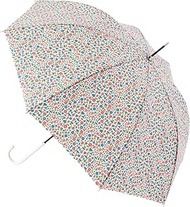 Moonbat [Esta] Rain Umbrella, Long Umbrella, Women's, Commuting to Work or School, UV Flower Bet 31-